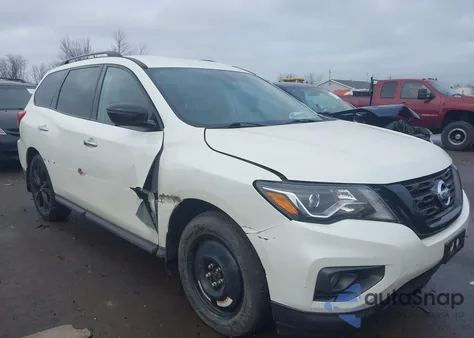 2018 Nissan Pathfinder Sl z USA, uszkodzony, nr VIN 5N1DR2MM9JC632197